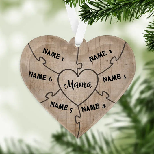 Puzzelstukje - Gepersonaliseerde hanger 