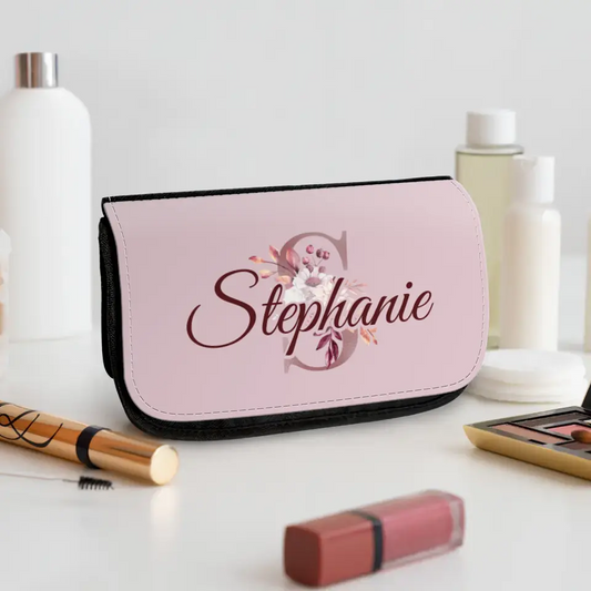 Jouw naam - Gepersonaliseerde cosmetische tas 