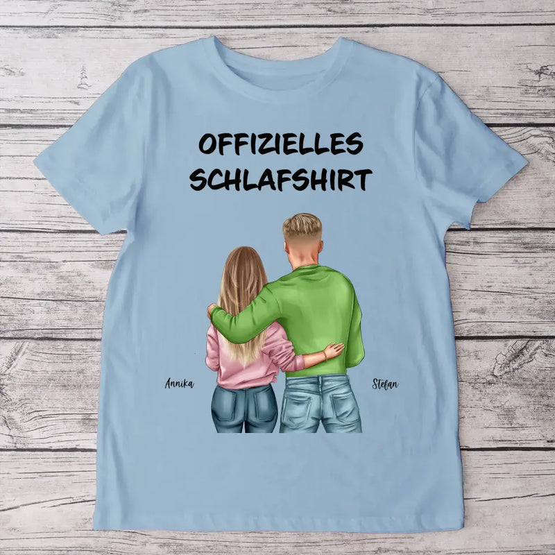 Pärchen - Personalisiertes T-Shirt