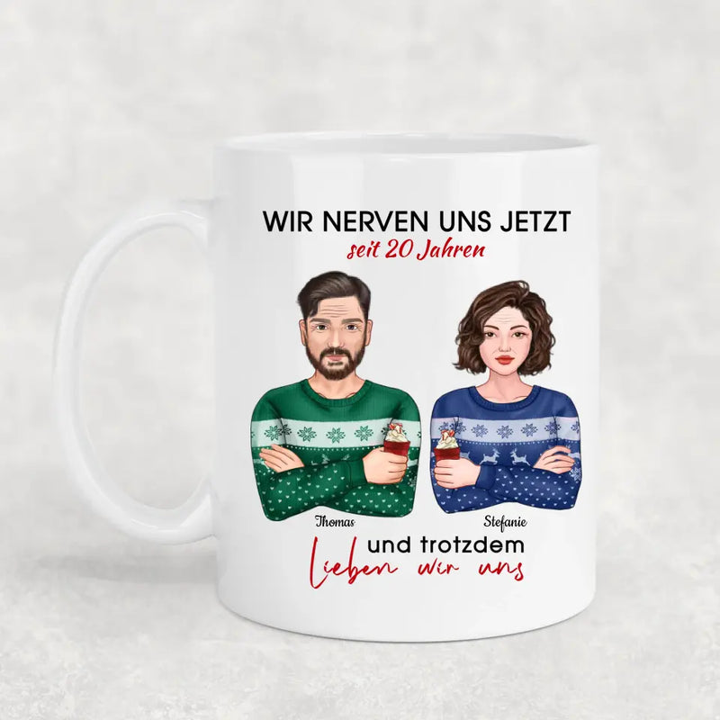 Hassliebe - Personalisierte Tasse