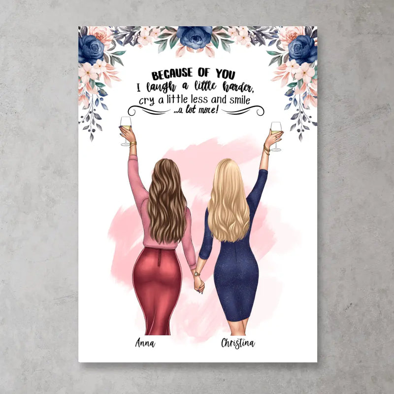 Party Girls - Personalisiertes FineArt Poster