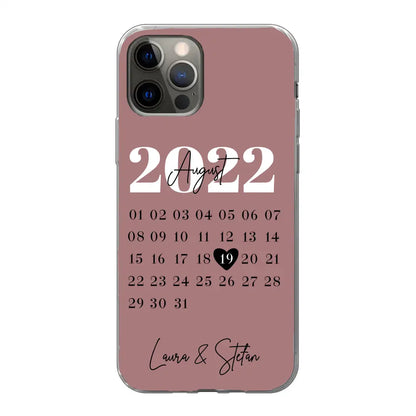 Onze dag - gepersonaliseerde telefoonhoesje 