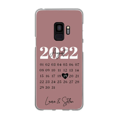 Onze dag - gepersonaliseerde telefoonhoesje 