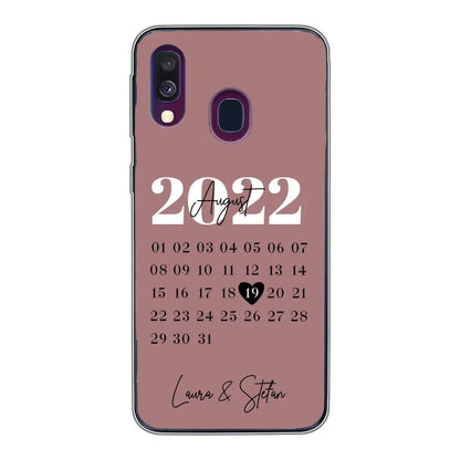 Onze dag - gepersonaliseerde telefoonhoesje 