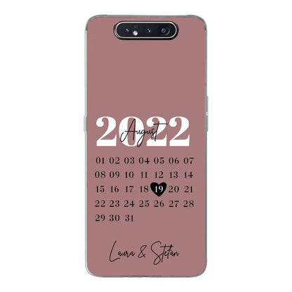Onze dag - gepersonaliseerde telefoonhoesje 