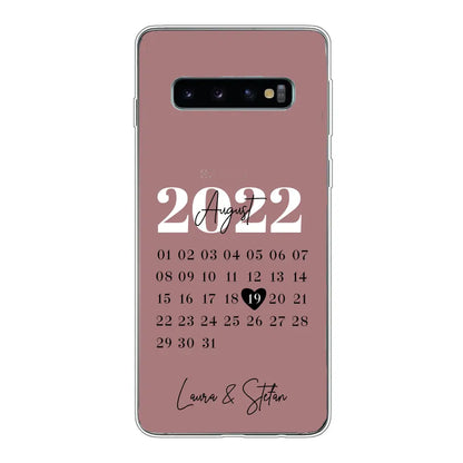 Onze dag - gepersonaliseerde telefoonhoesje 