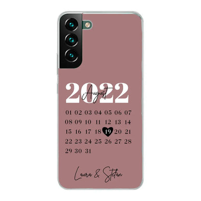 Onze dag - gepersonaliseerde telefoonhoesje 