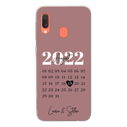 Onze dag - gepersonaliseerde telefoonhoesje 