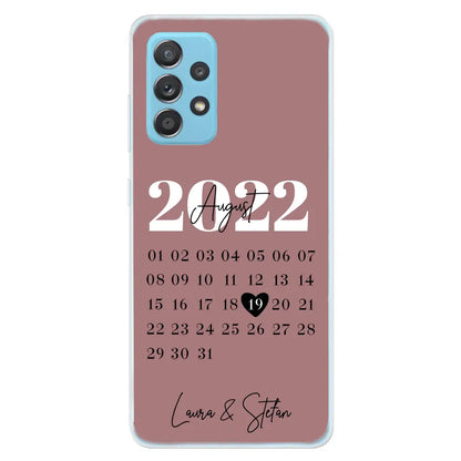 Onze dag - gepersonaliseerde telefoonhoesje 