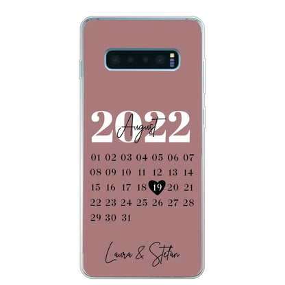 Onze dag - gepersonaliseerde telefoonhoesje 