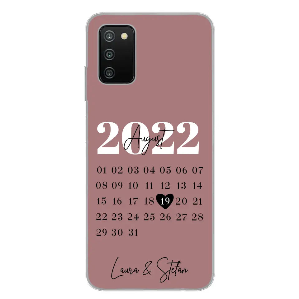 Onze dag - gepersonaliseerde telefoonhoesje 
