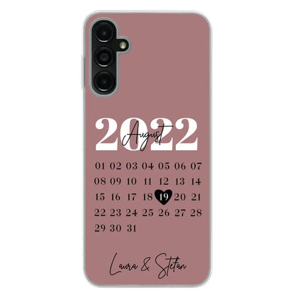 Onze dag - gepersonaliseerde telefoonhoesje 