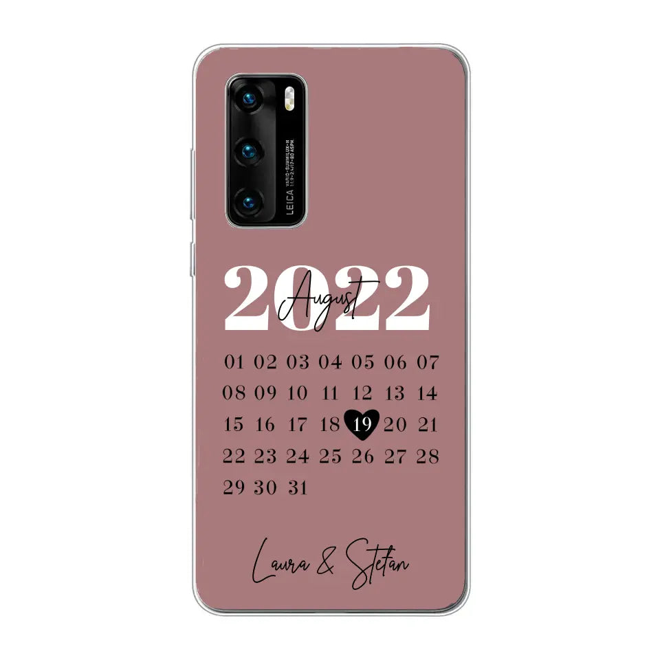 Onze dag - gepersonaliseerde telefoonhoesje 