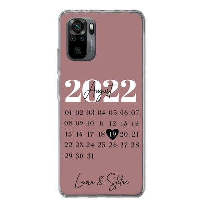 Onze dag - gepersonaliseerde telefoonhoesje 