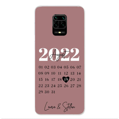 Onze dag - gepersonaliseerde telefoonhoesje 