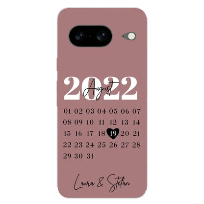Onze dag - gepersonaliseerde telefoonhoesje 