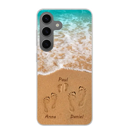Strandvakantie - Gepersonaliseerde telefoonhoes 