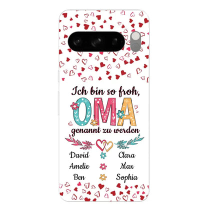 Zo blij - Gepersonaliseerd telefoonhoesje 