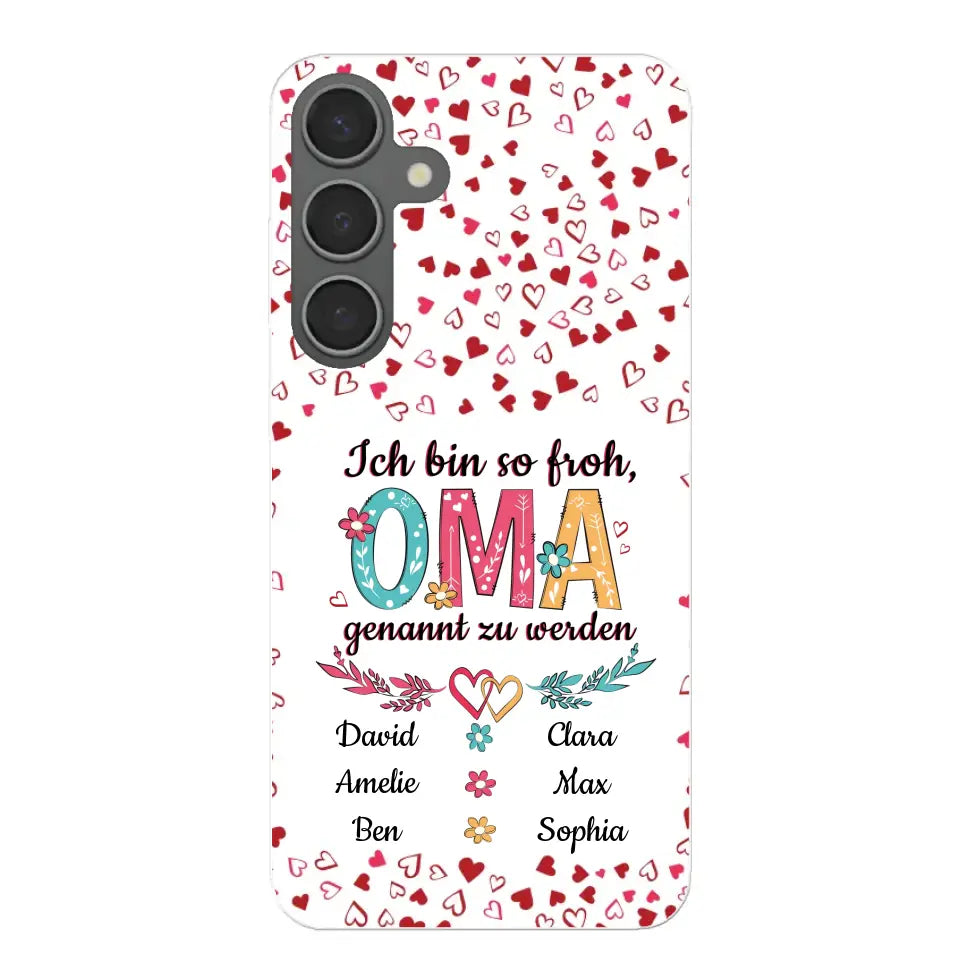 Zo blij - Gepersonaliseerd telefoonhoesje 