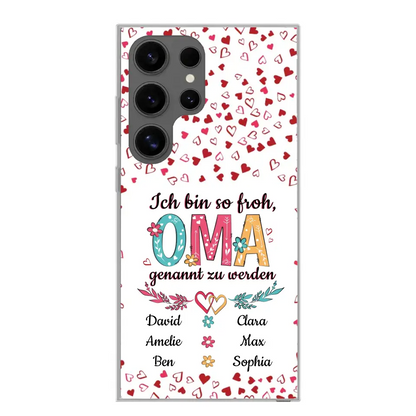 Zo blij - Gepersonaliseerd telefoonhoesje 
