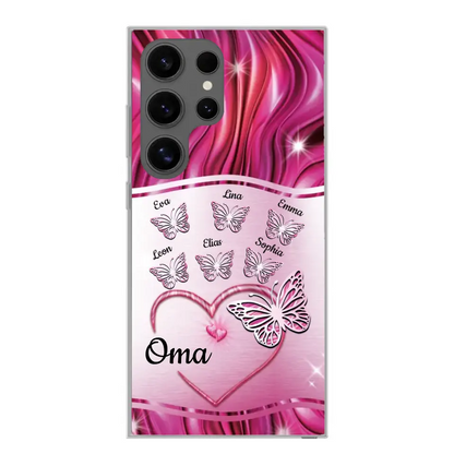 Schmetterlingszauber - Personalisierte Handyhülle