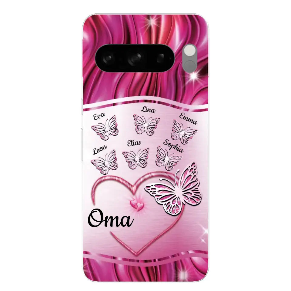 Schmetterlingszauber - Personalisierte Handyhülle