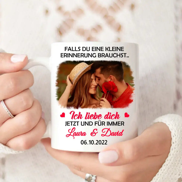 Kleine Erinnerung - Personalisierte Tasse