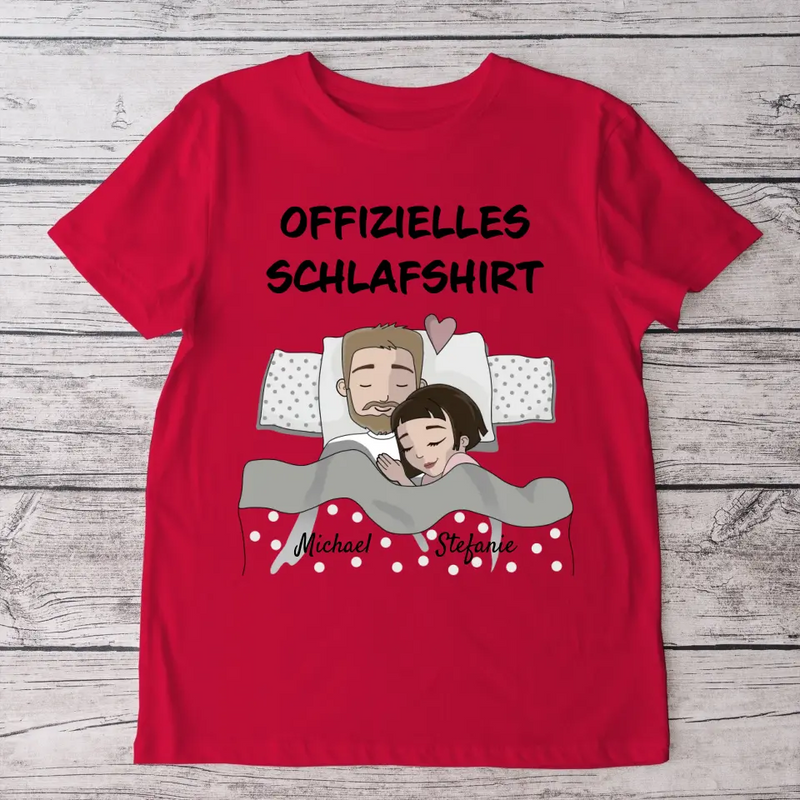 Schlafmützen - Personalisiertes T-Shirt