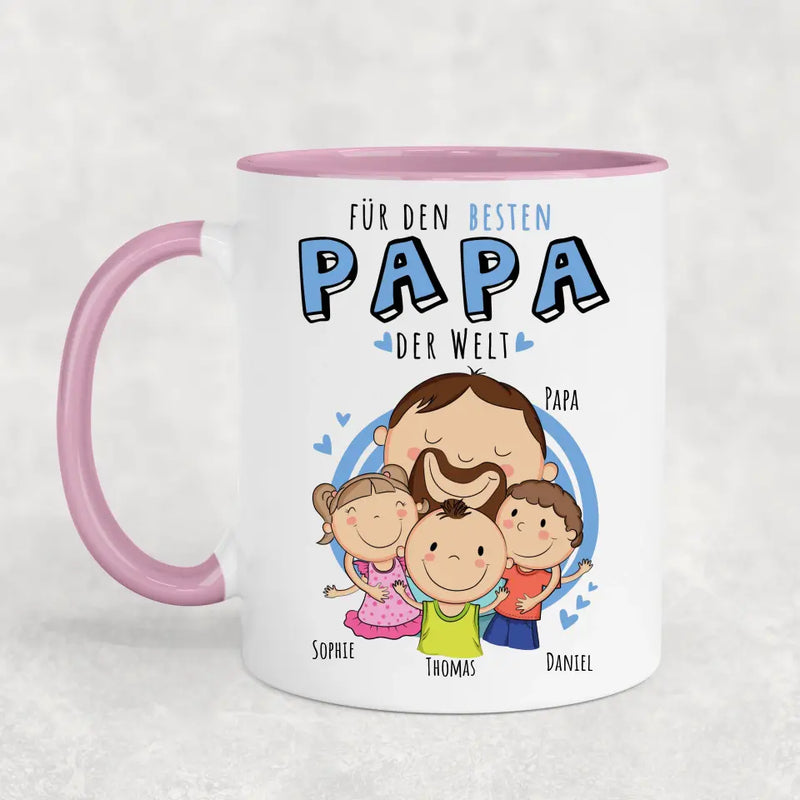 Kleine Lieblinge - Personalisierte Tasse