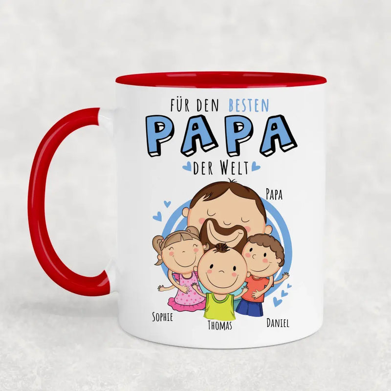 Kleine Lieblinge - Personalisierte Tasse