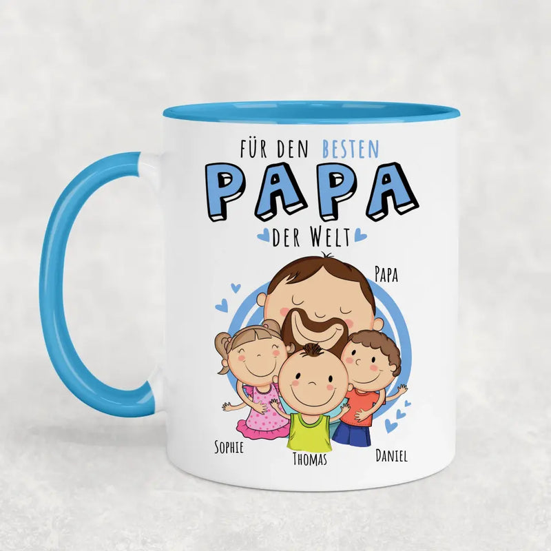 Kleine Lieblinge - Personalisierte Tasse