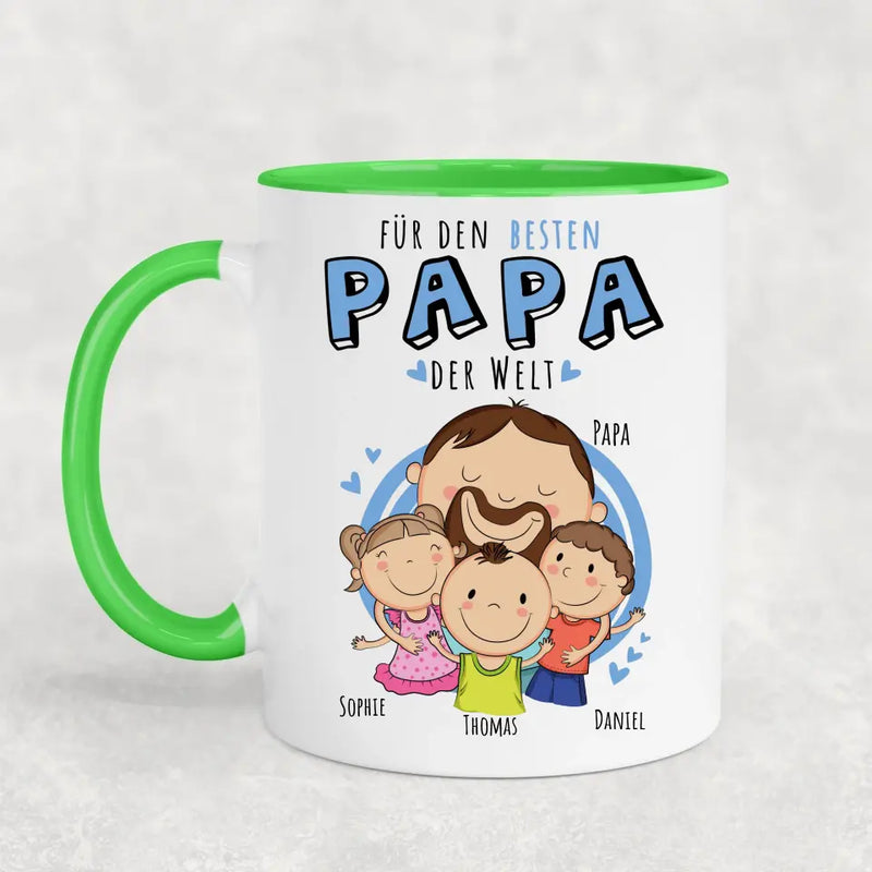 Kleine Lieblinge - Personalisierte Tasse