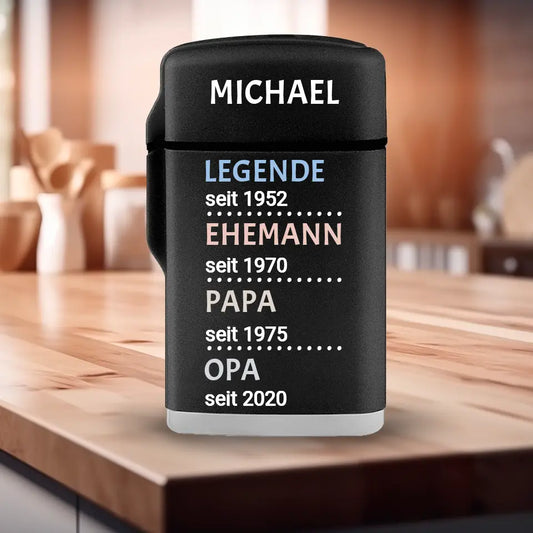 Legende - Gepersonaliseerde stormaansteker 