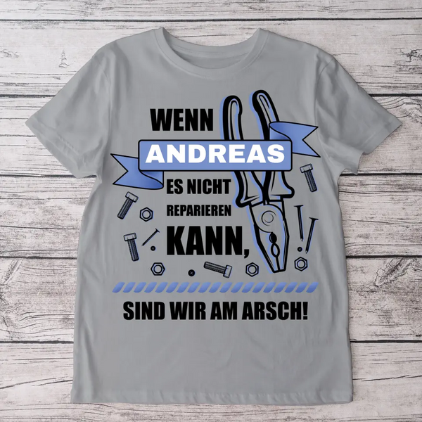 Am Arsch - Personalisiertes T-Shirt