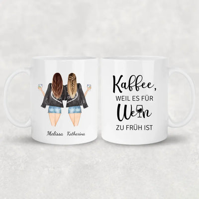 Friends 4 ever - Personalisierte Tasse