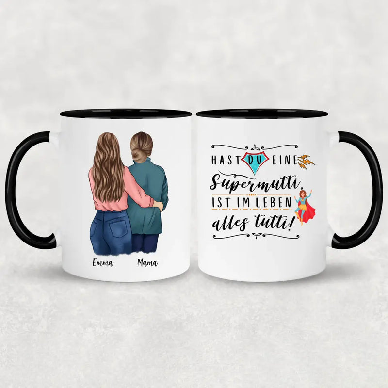 Mama ist die Beste! - Personalisierte Tasse