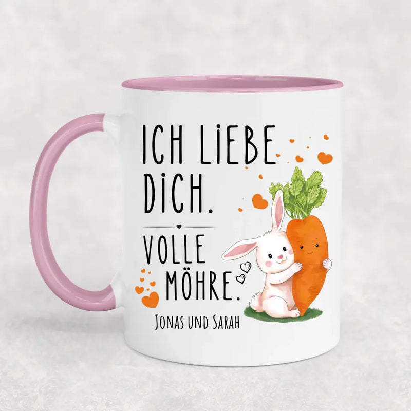 Volle Möhre! - Personalisierte Tasse