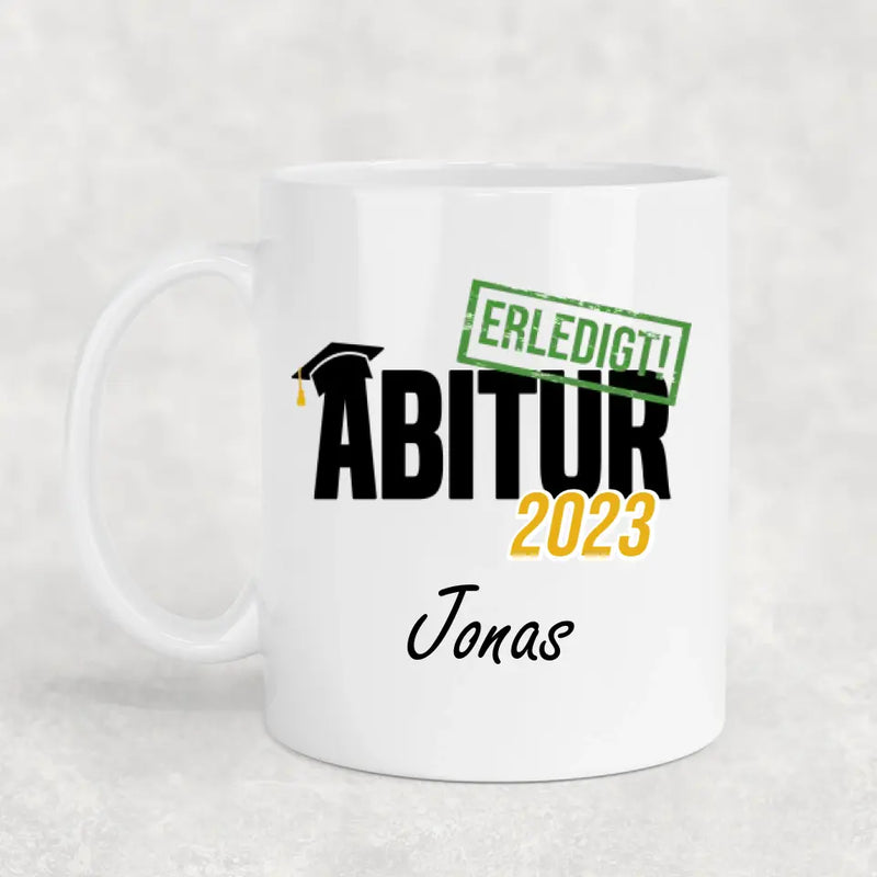 Erledigt! - Personalisierte Tasse