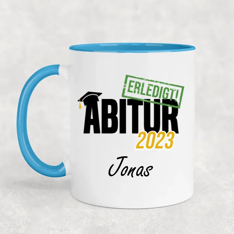 Erledigt! - Personalisierte Tasse