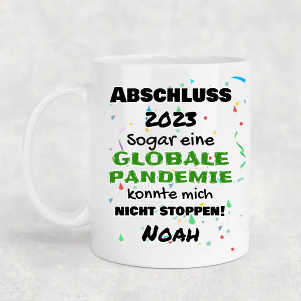 Globale Pandemie - Personalisierte Tasse