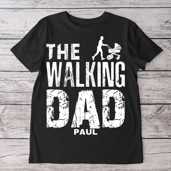 Walking Dad - Personalisiertes T-Shirt