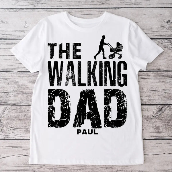 Walking Dad - Personalisiertes T-Shirt