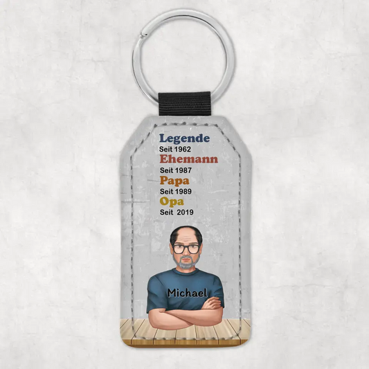 Legende - Gepersonaliseerde sleutelhanger 