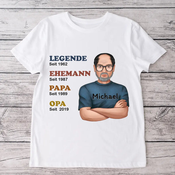 Legende - Personalisiertes T-Shirt