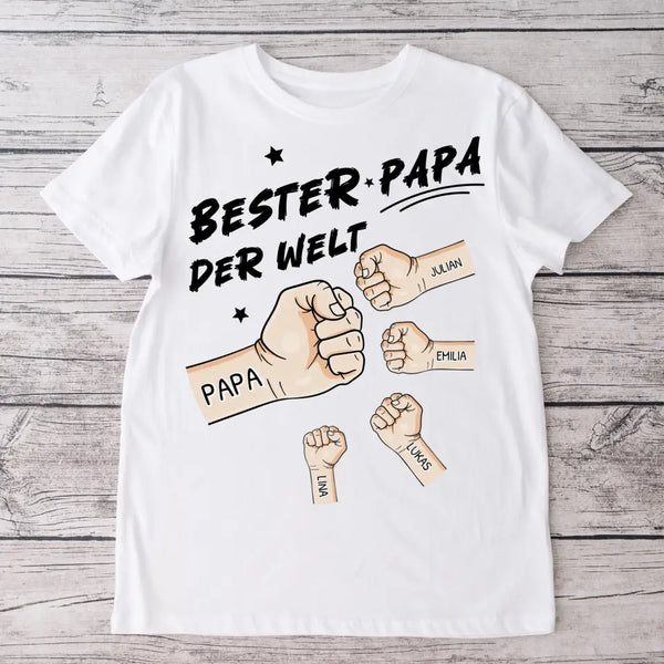 Fäuste - Personalisiertes T-Shirt