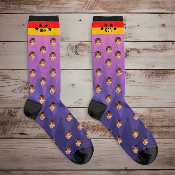 Deutschland-Socken - Personalisierte Socken