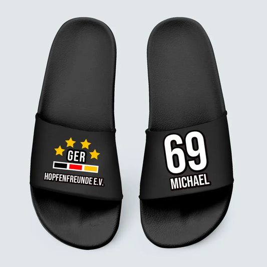 Duitsland-Laschen - Gepersonaliseerde slippers 