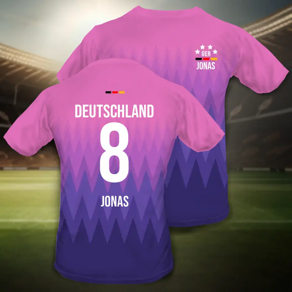 Deutschland Fantrikot - Personalisiertes T-Shirt