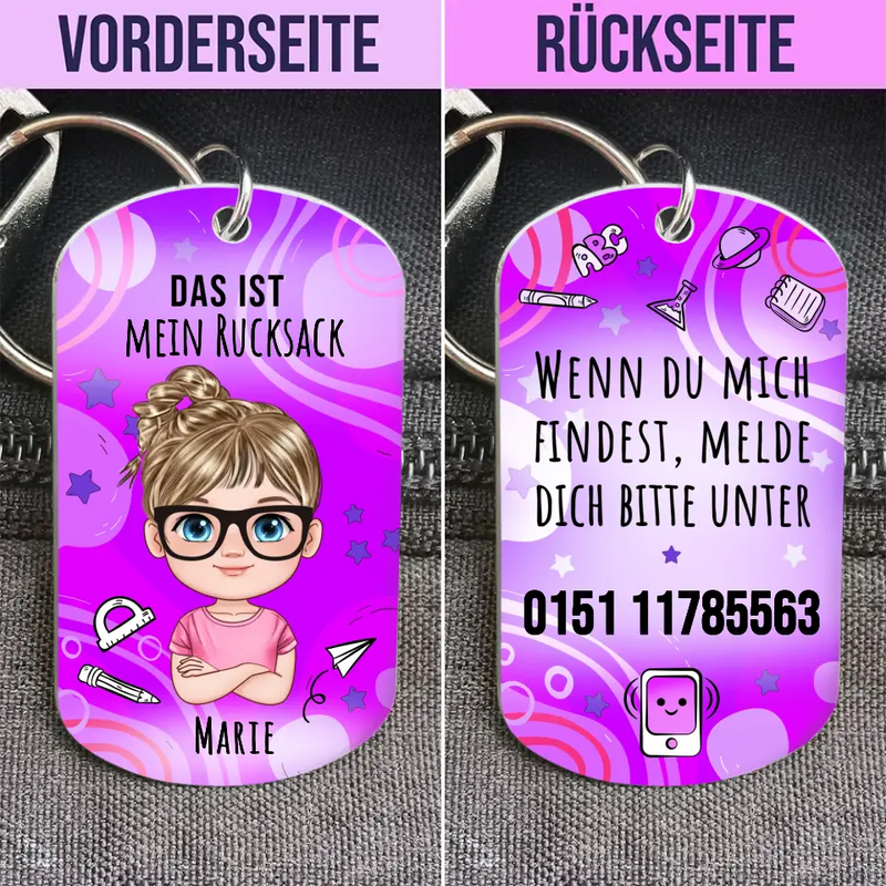 Wenn du mich findest - Personalisierter Anhänger