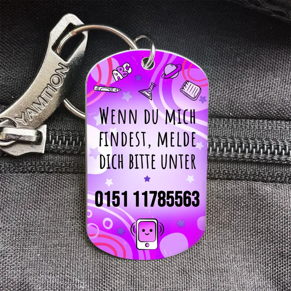 Wenn du mich findest - Personalisierter Anhänger